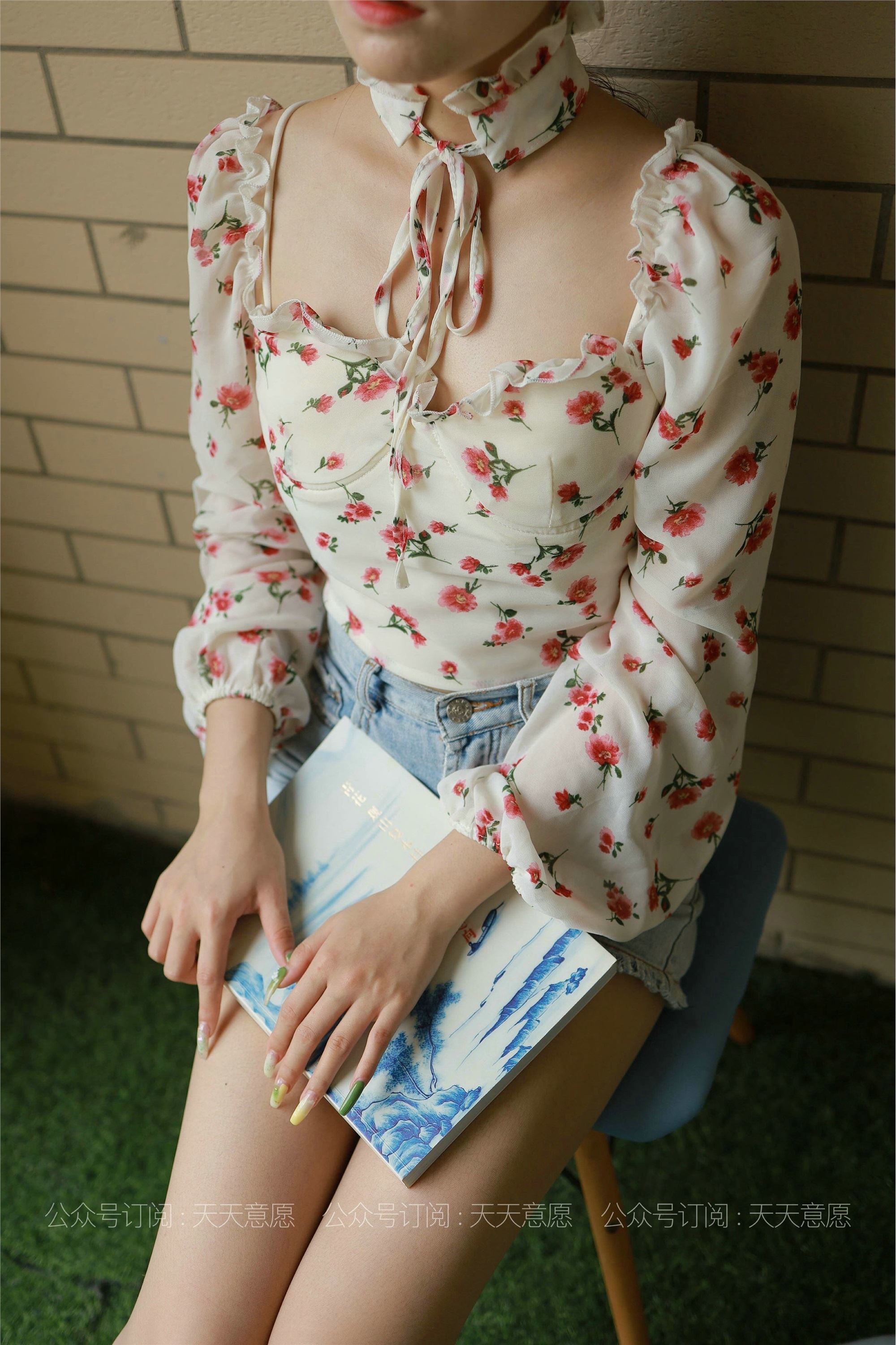 IESS异思趣向  2021.07.03 丝享家850：可可《法式碎花裙》